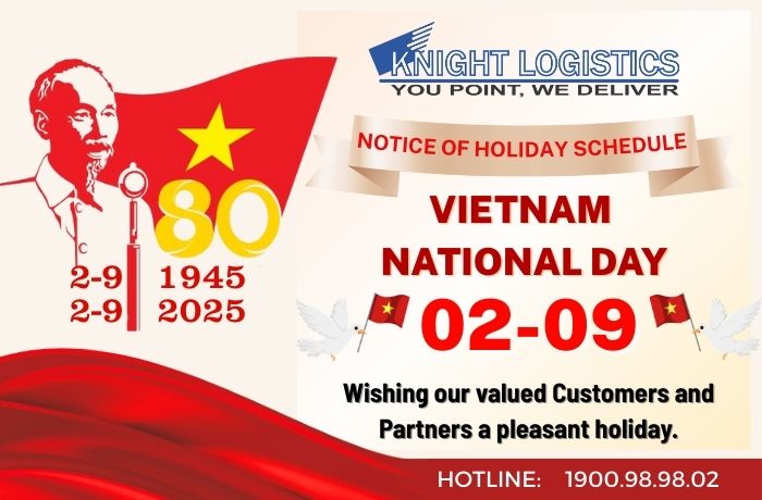 HOLIDAY NOTICE – VIETNAM NATIONAL DAY 2025