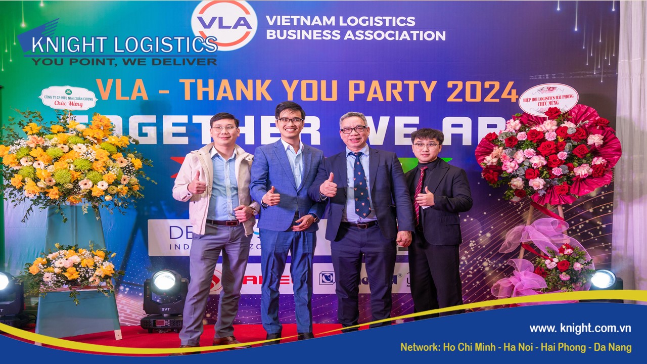 KNIGHT LOGISTICS THAM DỰ SỰ KIỆN VLA - THANK YOU PARTY: TOGETHER WE ARE! – TĂNG CƯỜNG KẾT NỐI VÀ HƯỚNG ĐẾN NĂM 2025