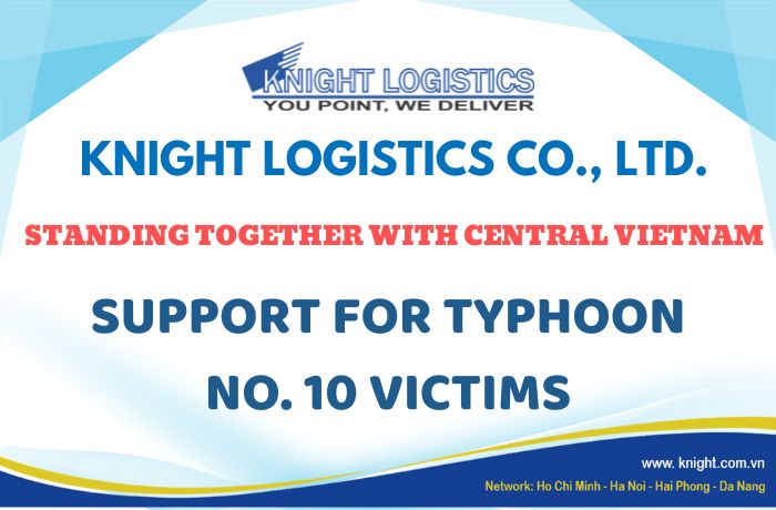 KNIGHT LOGISTICS SUPPORT FOR TYPHOON NO. 10 VICTIMS
