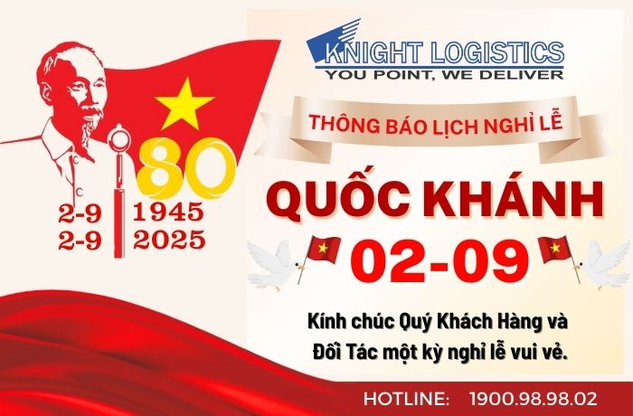 THÔNG BÁO NGHỈ LỄ QUỐC KHÁNH NĂM 2025