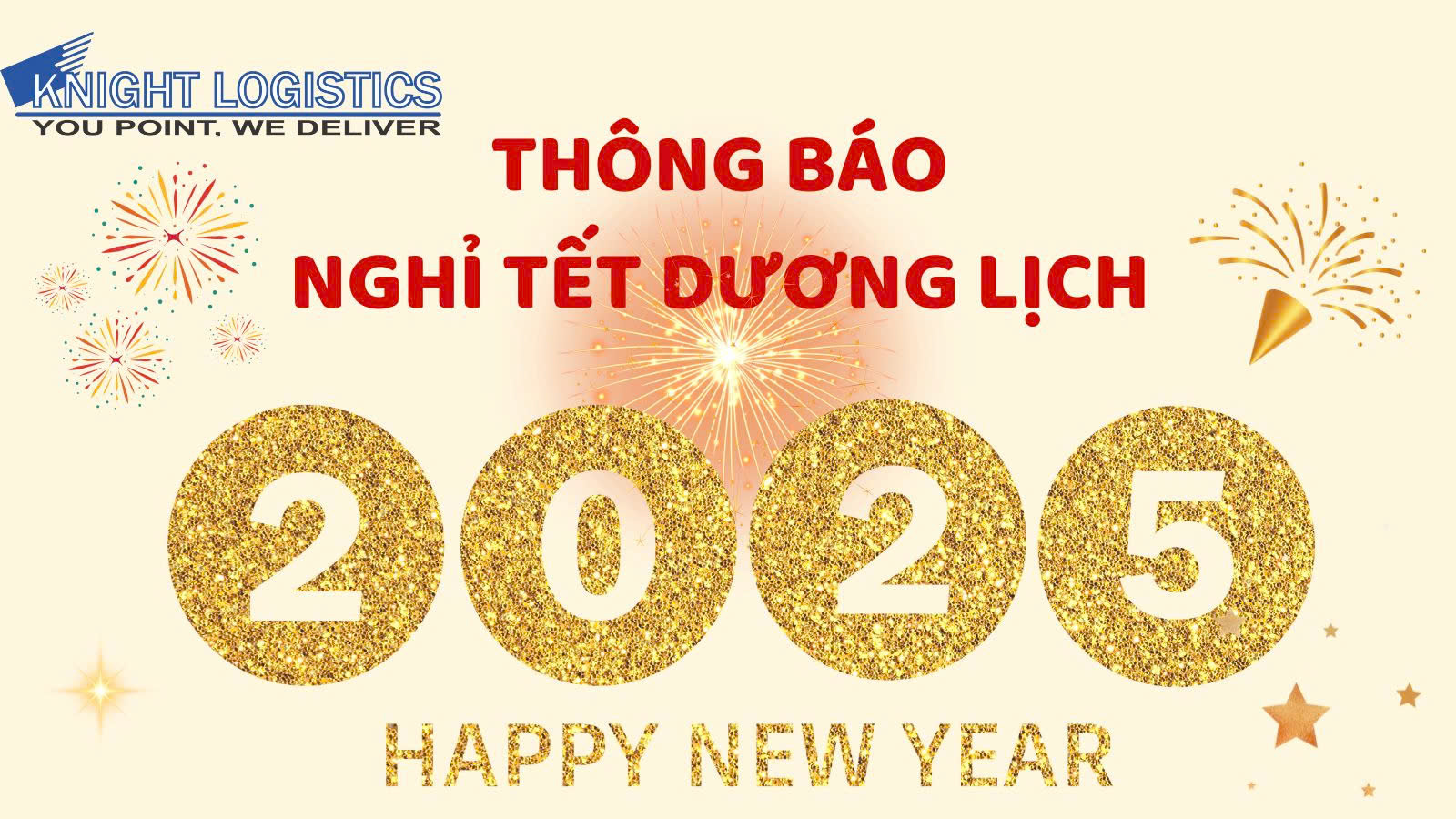 THÔNG BÁO NGHỈ TẾT DƯƠNG LỊCH 2025