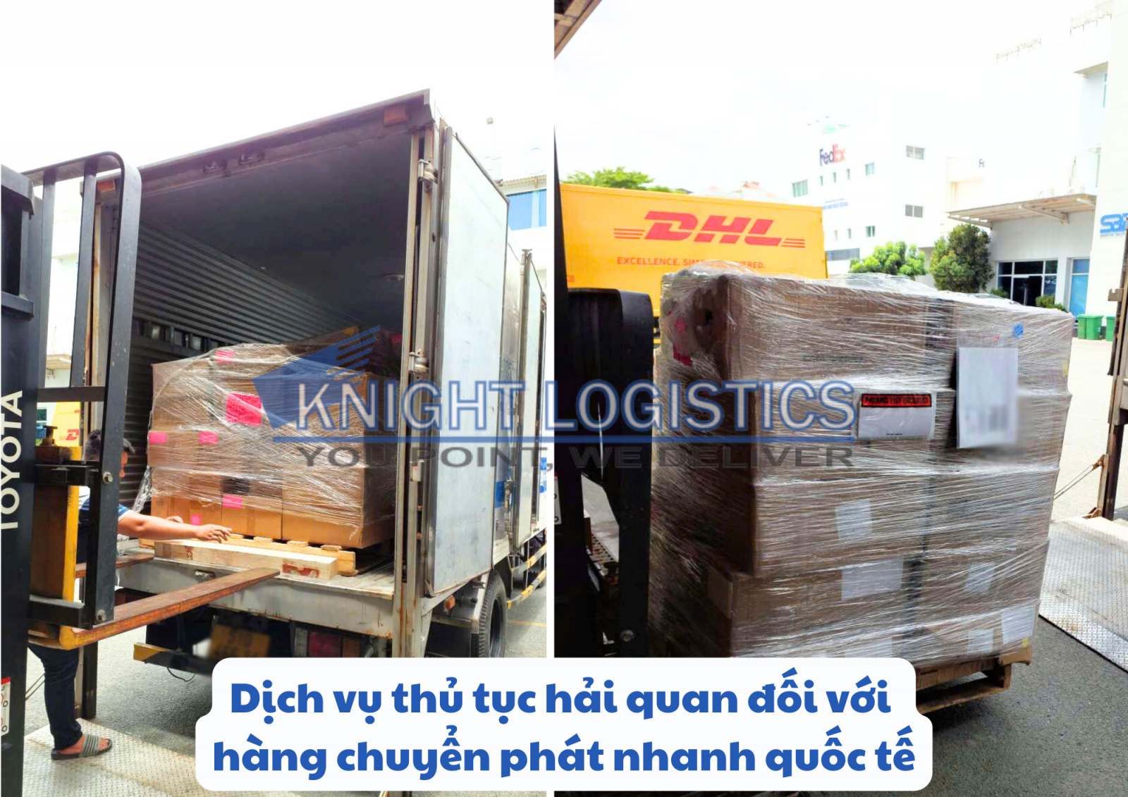 DỊch vụ thủ tục hải quan đối với hàng chuyển phát nhanh quốc tế