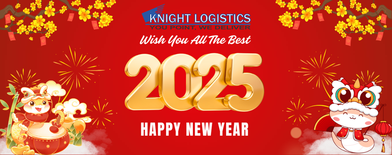 Happy New Year 2025 - Knight Logistics