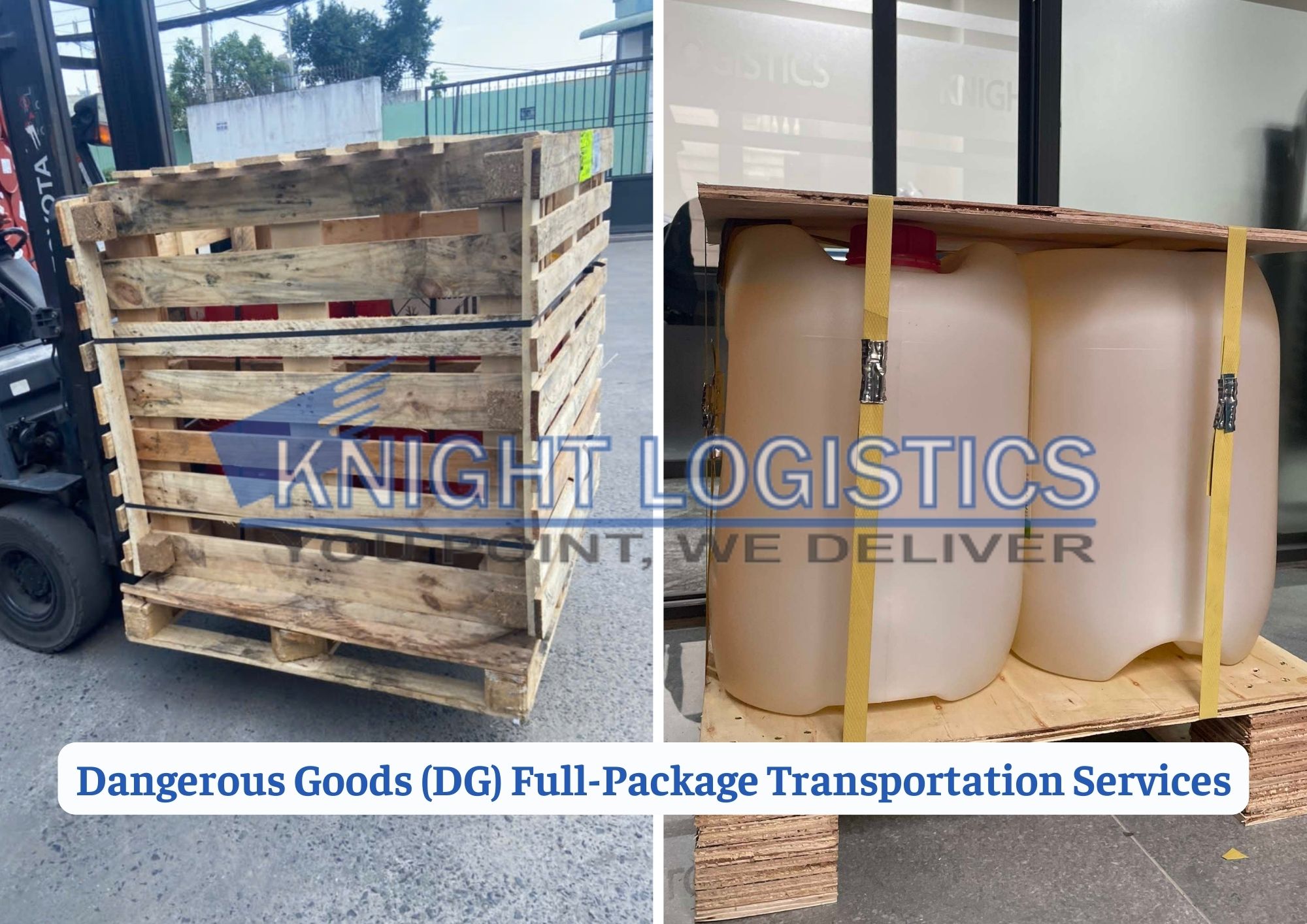 Full Package Dangerous Goods (DG) Transportation Services – Knight Logistics
